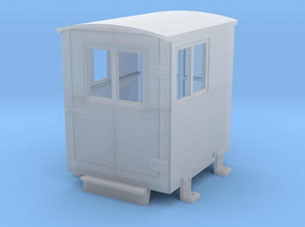 Southern Ry. Doghouse for Small Tenders - O scale in Tan Fine Detail Plastic