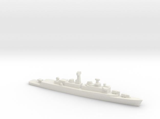  County Class Destroyer, 1/3000 in White Natural Versatile Plastic