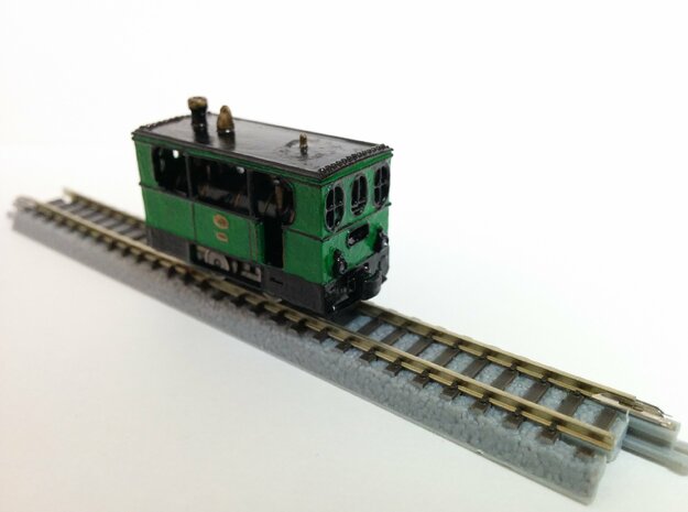Hohenzollern Tramway locomotive in Smooth Fine Detail Plastic