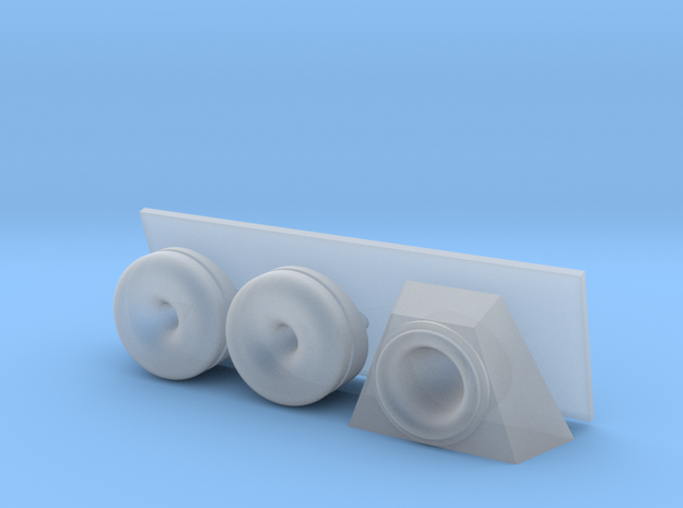 1/120 Towed Sonar modules in Smooth Fine Detail Plastic