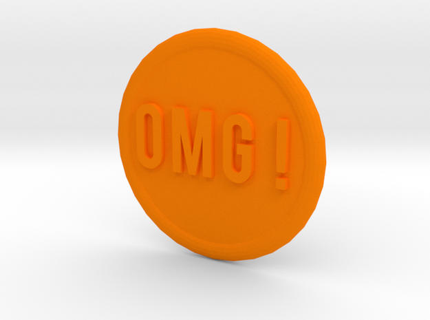 OMG ! in Orange Processed Versatile Plastic