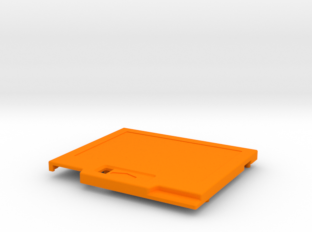 TED V2 Low Profile Shell in Orange Processed Versatile Plastic