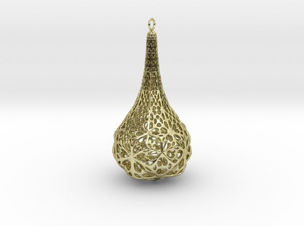 PENDANT-G in 18k Gold Plated Brass