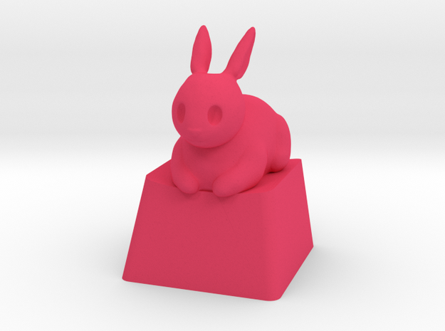 Bunny Loaf in Pink Processed Versatile Plastic