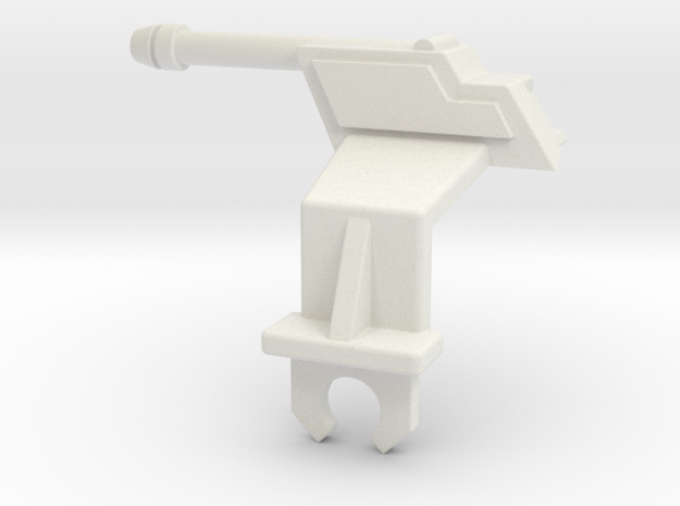 MASK Firecracker Cannon Driver´s Side in White Natural Versatile Plastic