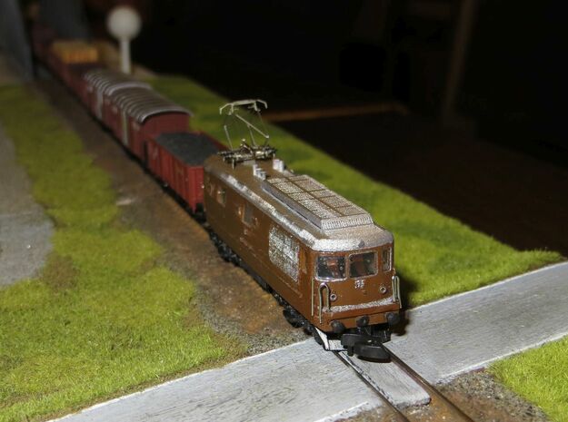 BLS Re 4/4 179 in Smooth Fine Detail Plastic