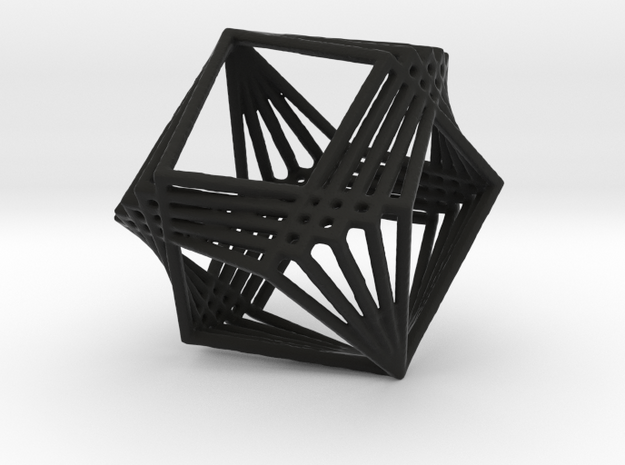 Polyfold Square in Black Natural Versatile Plastic