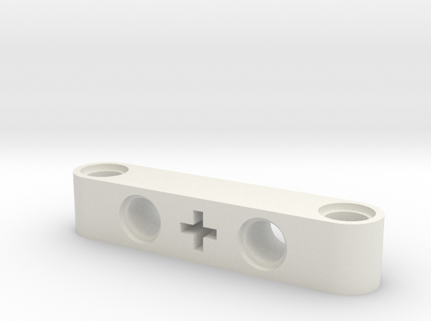 5 Beam Angle Holes And Cross in White Natural Versatile Plastic