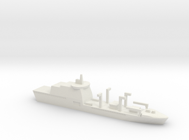 Italian Logistic Support Ship, 1/1800 in White Natural Versatile Plastic