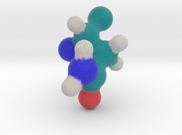 Amino Acid: Asparagine in Full Color Sandstone