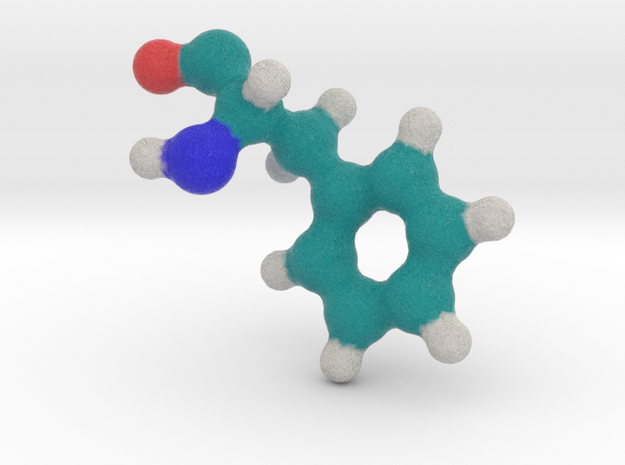 Amino Acid: Phenylalanine in Full Color Sandstone