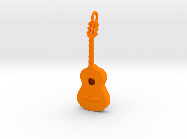 Guitar 1702102145 in Orange Processed Versatile Plastic