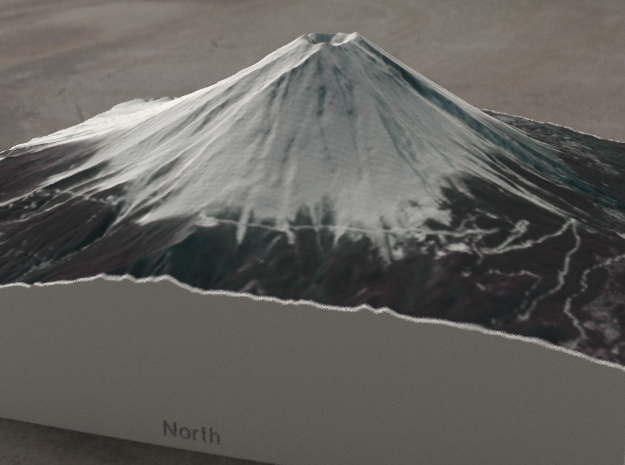 Mt. Fuji, Japan, 1:50000 Explorer in Full Color Sandstone