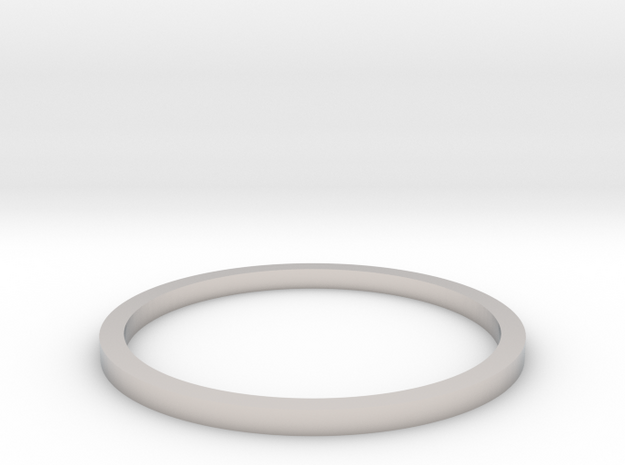 Ring Inside Diameter 15.7mm in Platinum