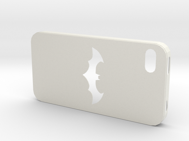 IPhone 4S Batman Case in White Natural Versatile Plastic
