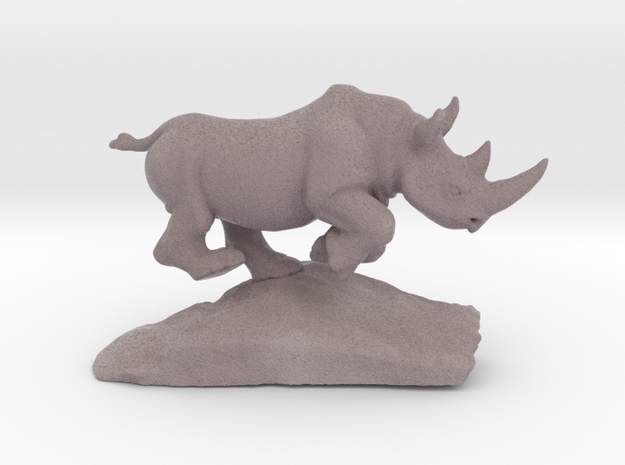 Rhino Gray 7'' Long in Full Color Sandstone