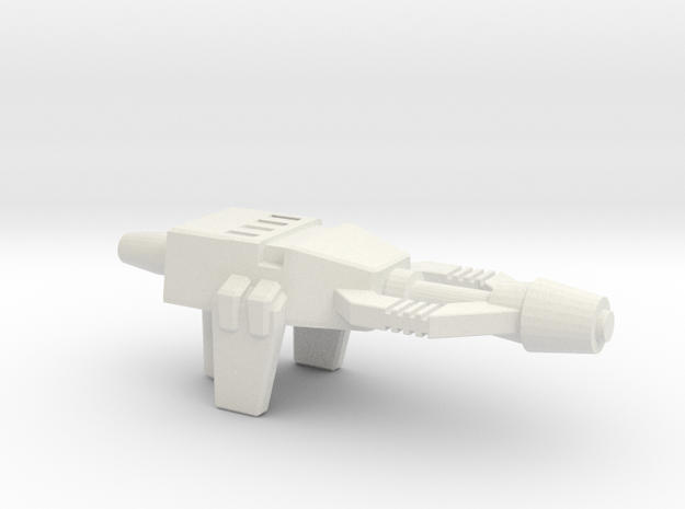 Shrapnel's Grenade Launcher, 5mm in White Natural Versatile Plastic