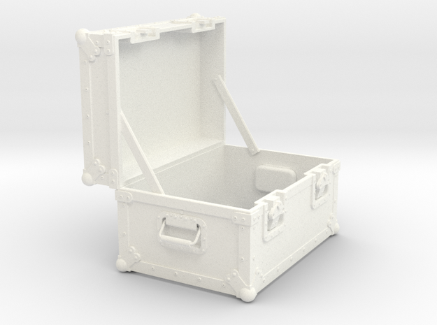 BACK FUTURE 1/8 EAGLEMOS PLUTONIUM BOX OPEN EMPTY  in White Processed Versatile Plastic