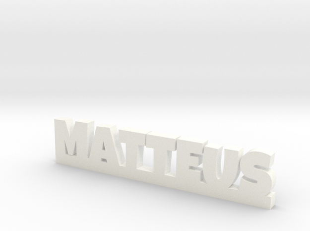 MATTEUS Lucky in White Processed Versatile Plastic