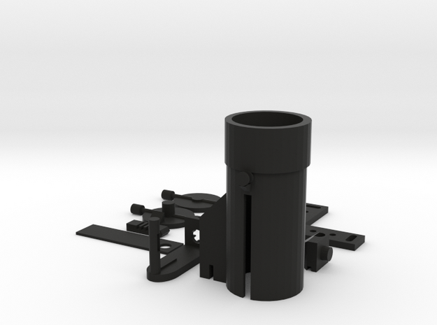 Nerf Compatible Land Mine in Black Natural Versatile Plastic