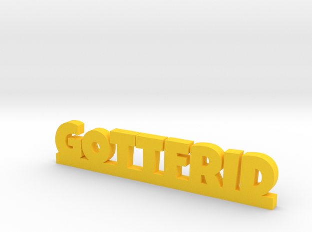 GOTTFRID Lucky in Yellow Processed Versatile Plastic