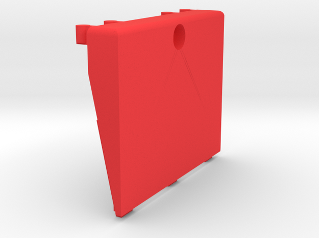 Nanocopter "Mini-Mavic" - Lipo Cover in Red Processed Versatile Plastic