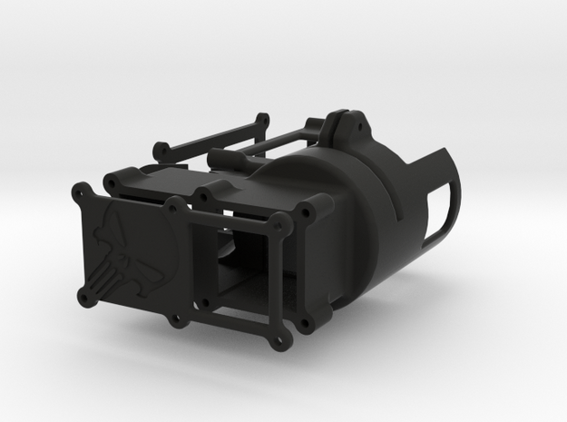 Mobius 2 Scope camera mount  PUNISHER in Black Natural Versatile Plastic