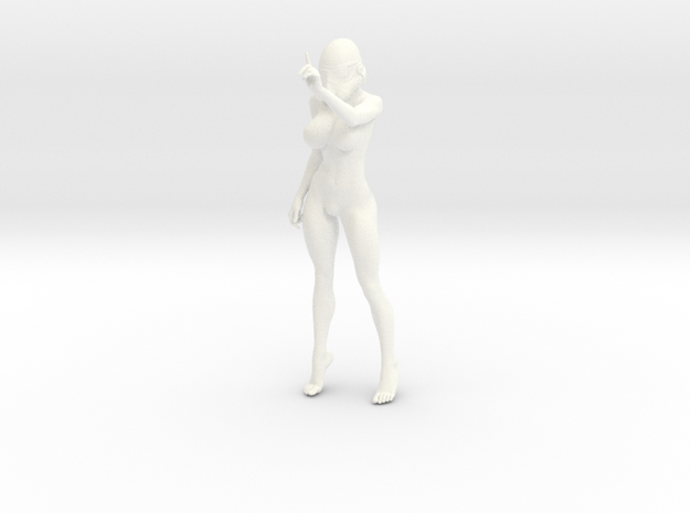 1/15 Star Wars Sexy Girl-007 in White Processed Versatile Plastic