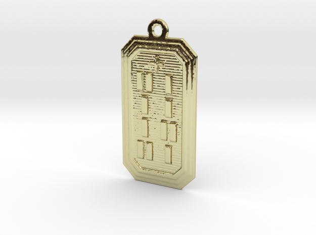 IRETEYERO in 18k Gold Plated Brass