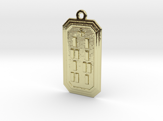 IRETEUNFA in 18k Gold Plated Brass