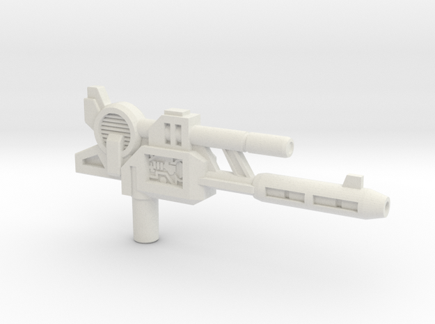 Cerebros/Grand Gun, 5mm in White Natural Versatile Plastic