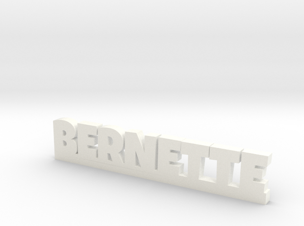 BERNETTE Lucky in White Processed Versatile Plastic