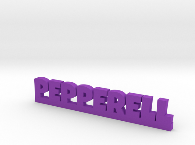 PEPPERELL Lucky in Purple Processed Versatile Plastic