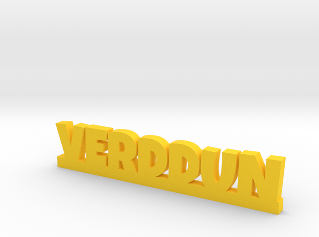 VERDDUN Lucky in Yellow Processed Versatile Plastic