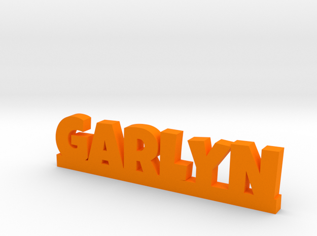 GARLYN Lucky in Orange Processed Versatile Plastic