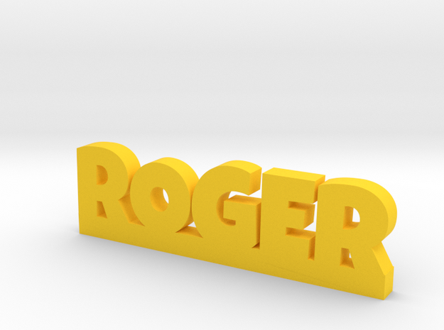 ROGER Lucky in Yellow Processed Versatile Plastic