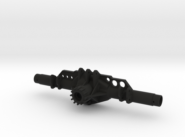 TerraMod 183 Rear 4 Link Axle in Black Natural Versatile Plastic