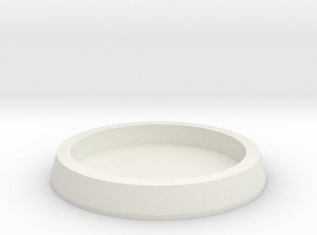 25mm to 32mm Insert Adapter in White Natural Versatile Plastic