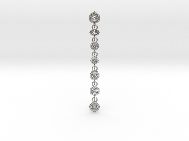 7 Chackras Buddist Pendant (Interlocking, 7,5 cm)