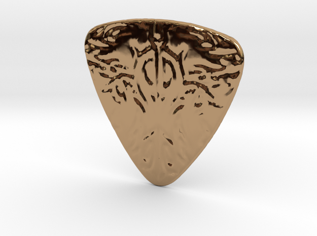 Tribal Pick in Polished Brass