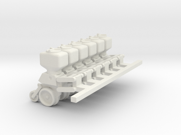 5100 6 units with parallel arms 3/4 down position  in White Natural Versatile Plastic