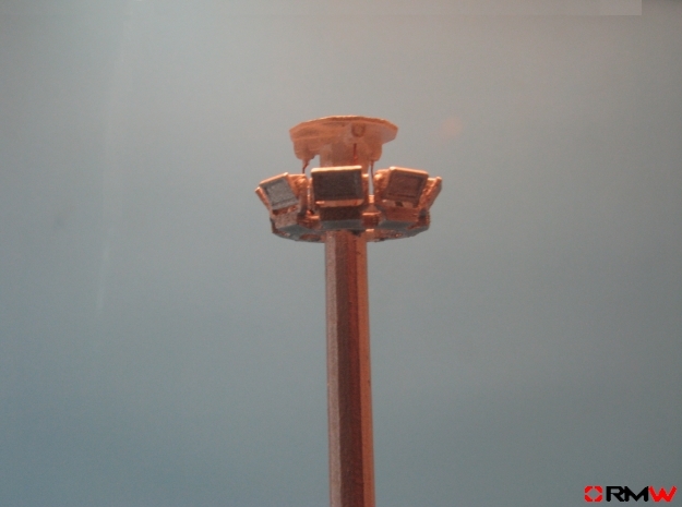 HO/1:87 High Mast Light x2 kit in Smooth Fine Detail Plastic