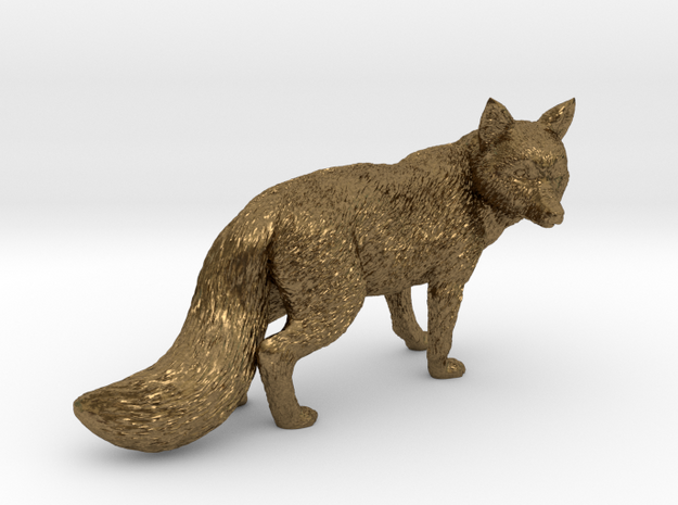 Fox in Natural Bronze