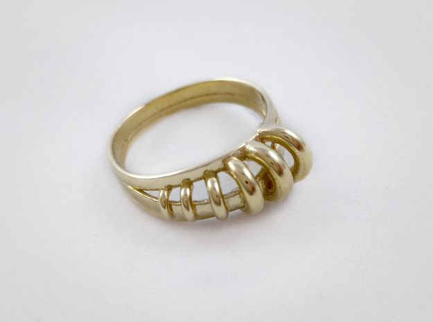 Ring of Rings in Polished Brass: 8 / 56.75