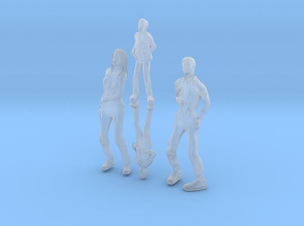 Zombie family in Smooth Fine Detail Plastic