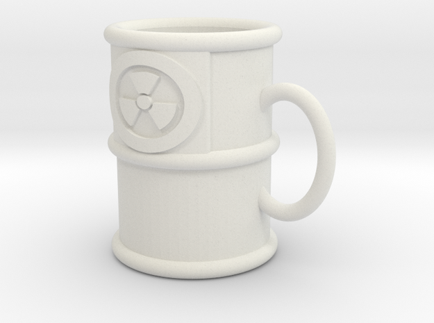 Weapons-Grade Espresso Mug in White Natural Versatile Plastic