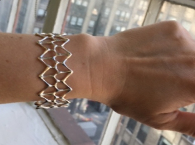 Kershner Bracelet in Polished Silver: Small