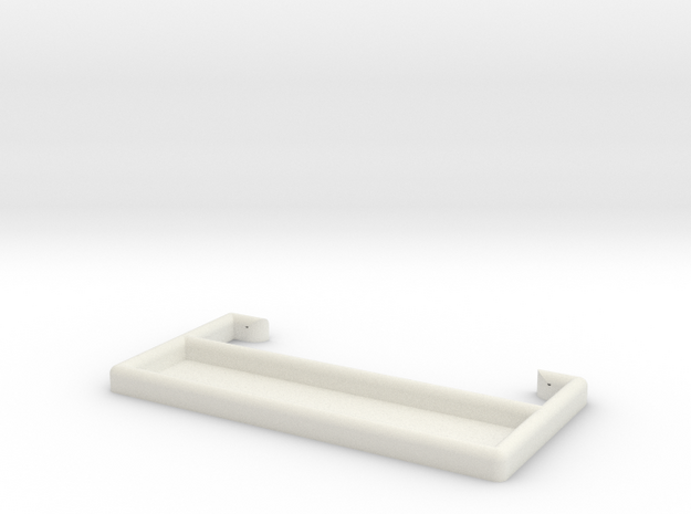 Longboard Stand in White Natural Versatile Plastic