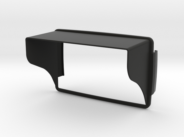 Sunshade (Clip-On) for BMW Navigator 6 in Black Natural Versatile Plastic