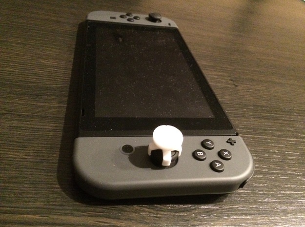 Nintendo Switch Joy Stick Extender  in White Natural Versatile Plastic